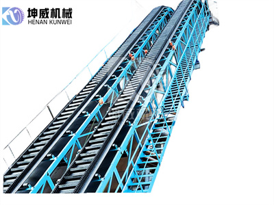 波狀擋邊帶式輸送機